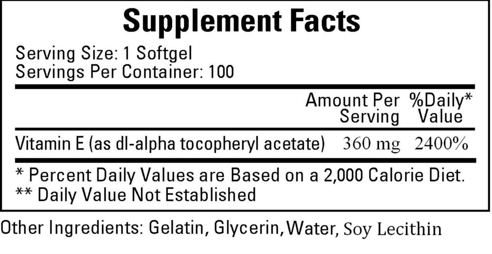 Vitamin E-400