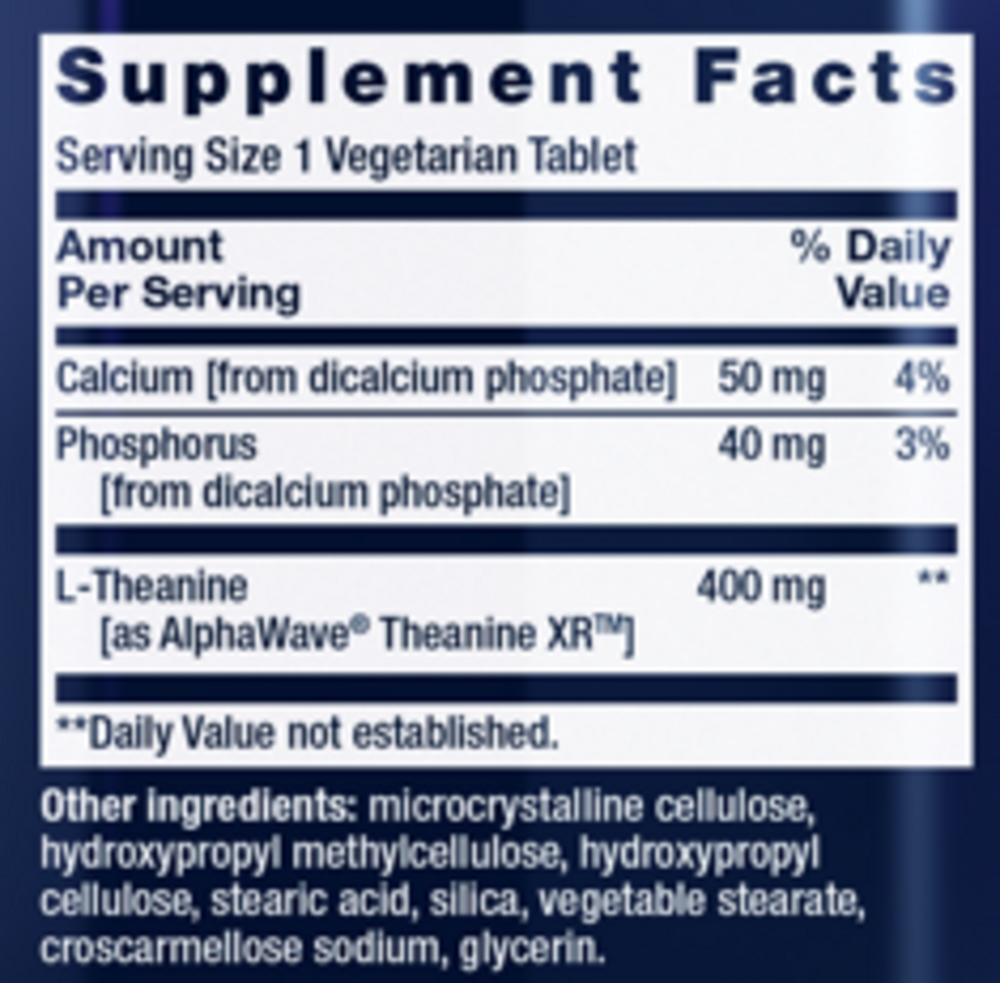 Theanine XR™ Stress Relief *