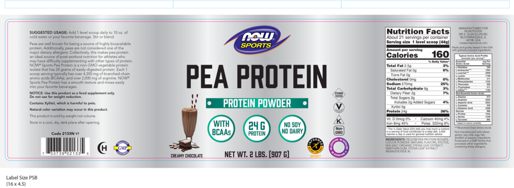 Pea Protein Chocolate