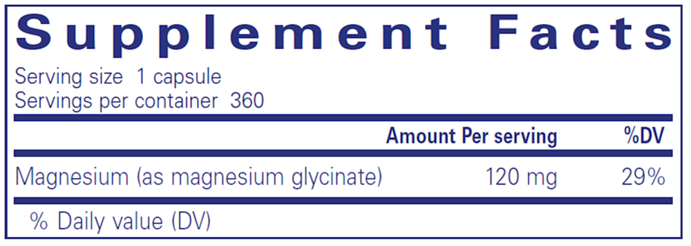 Magnesium (Glycinate)