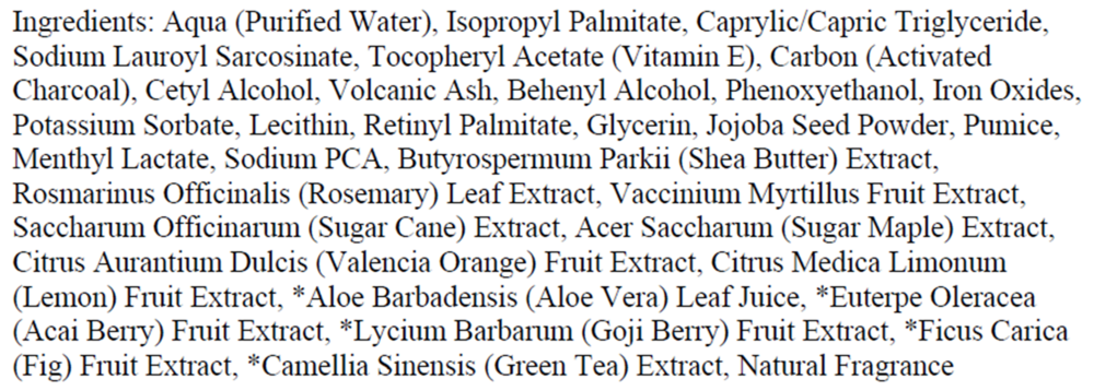 Purifying Facial Scrub Step 2