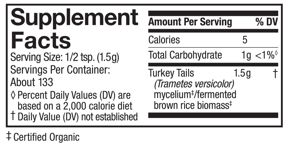 Organic Turkey Tail Powder