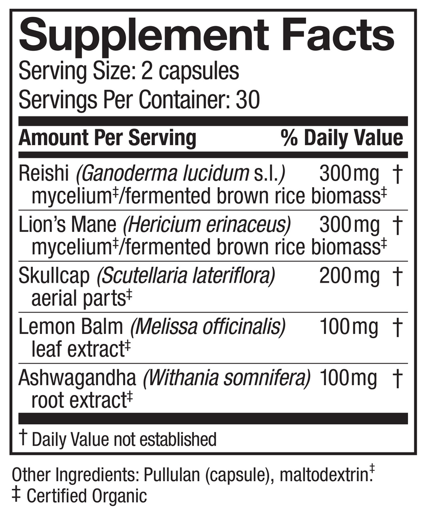MycoBotanicals® Stress Decompress®* Capsules