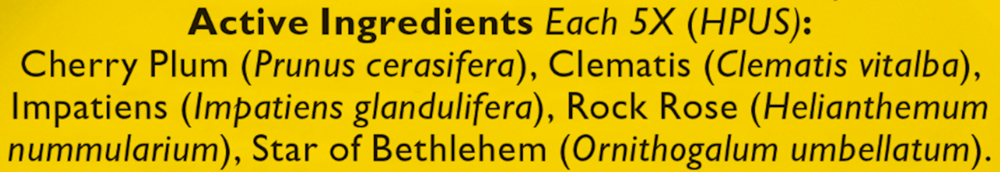 Rescue pastilles Black Currant