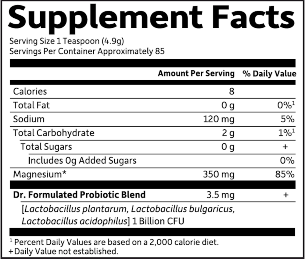 Dr. Formulated Magnesium Orange Powder