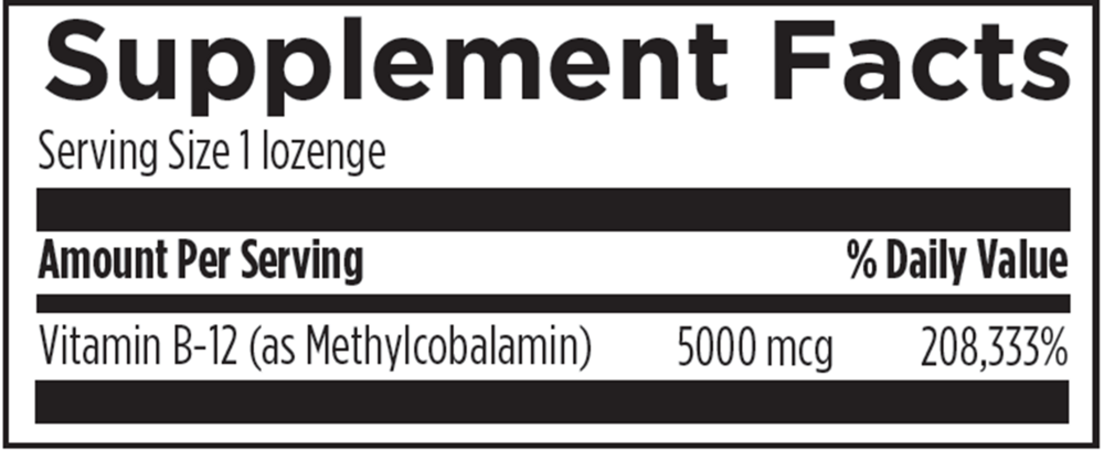 Vitamin B12 Lozenges