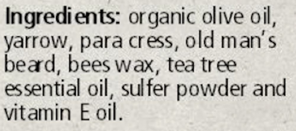 Tea Tree Salve