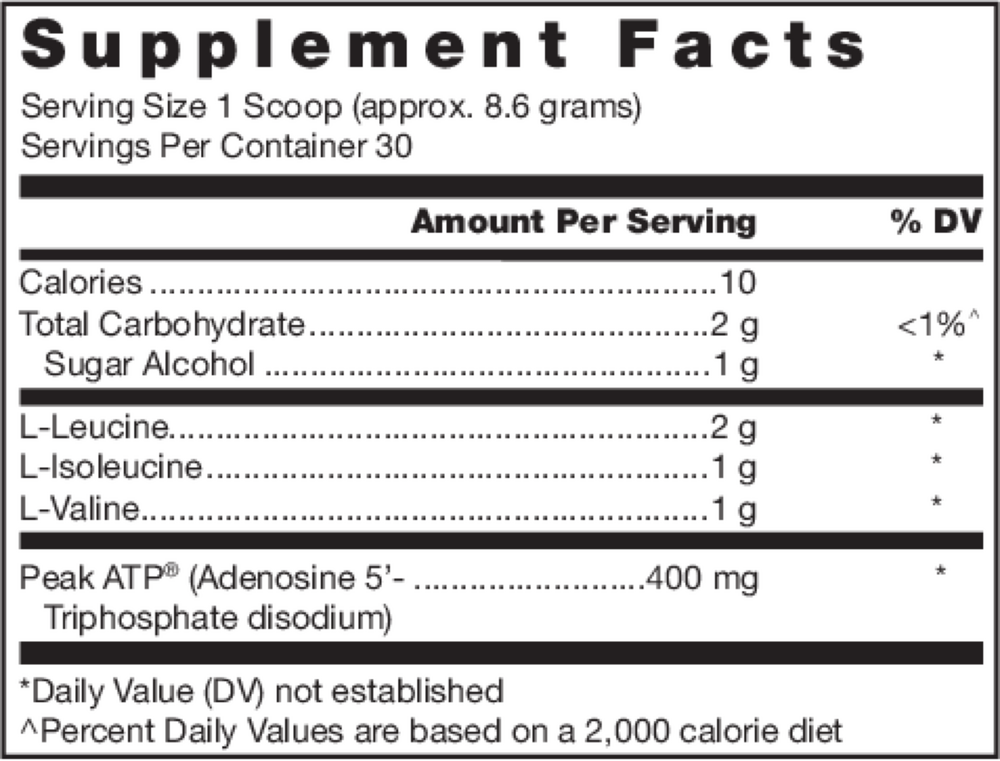 Klean BCAA + PEAK ATP