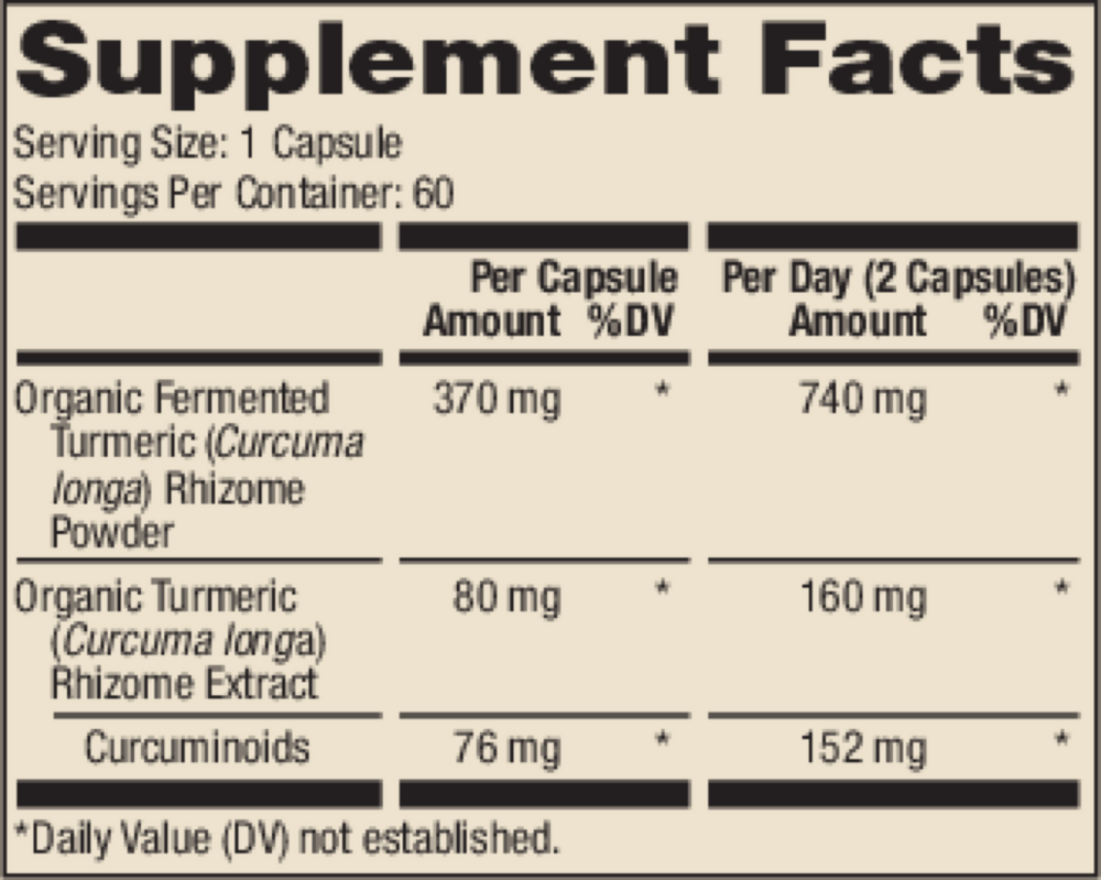 Fermented Turmeric