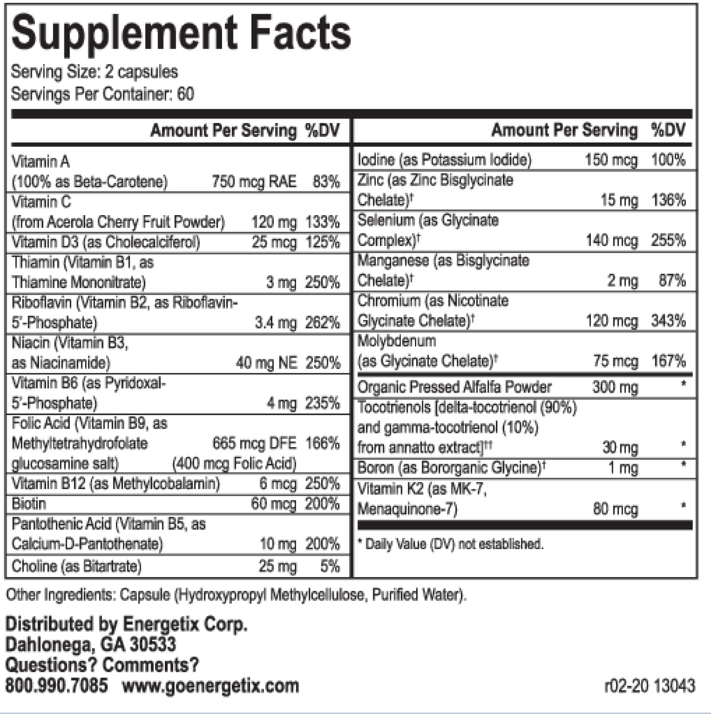 BioNutrient Multi