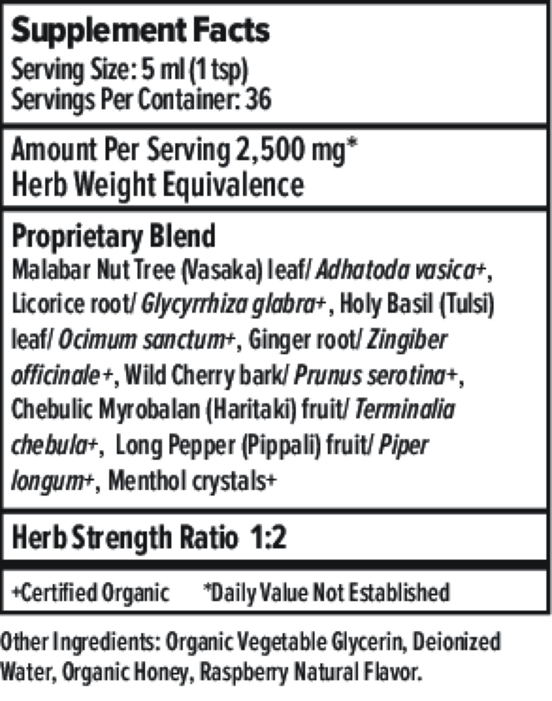 Bronchial Support Herbal Syrup