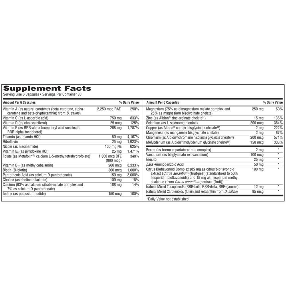 MultiThera®1 Capsule Formula