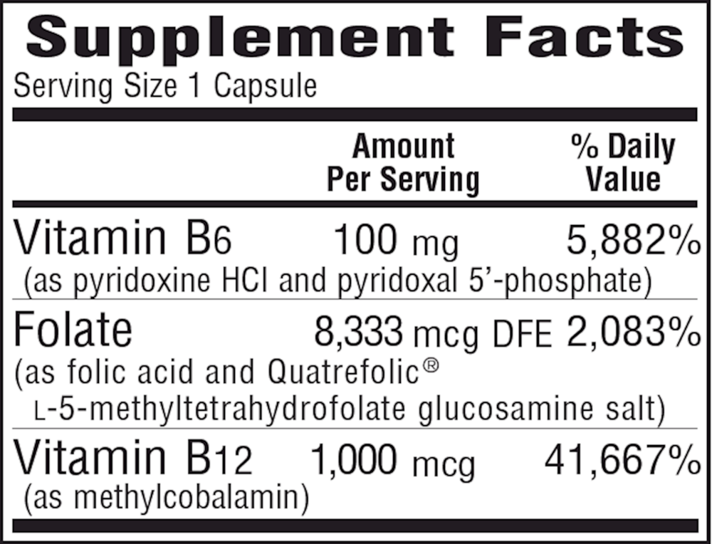 B-6 Folic Acid