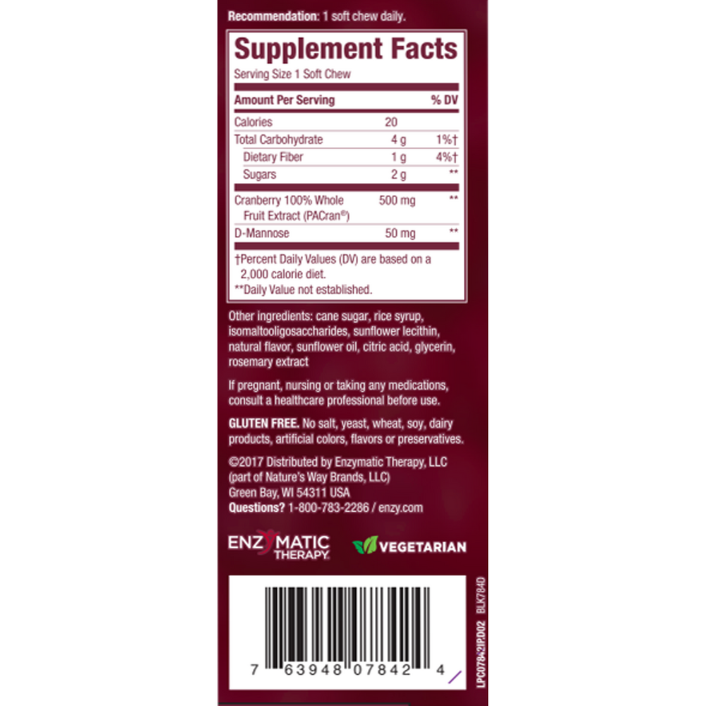ActiFruit™ Cranberry Fruit Chew