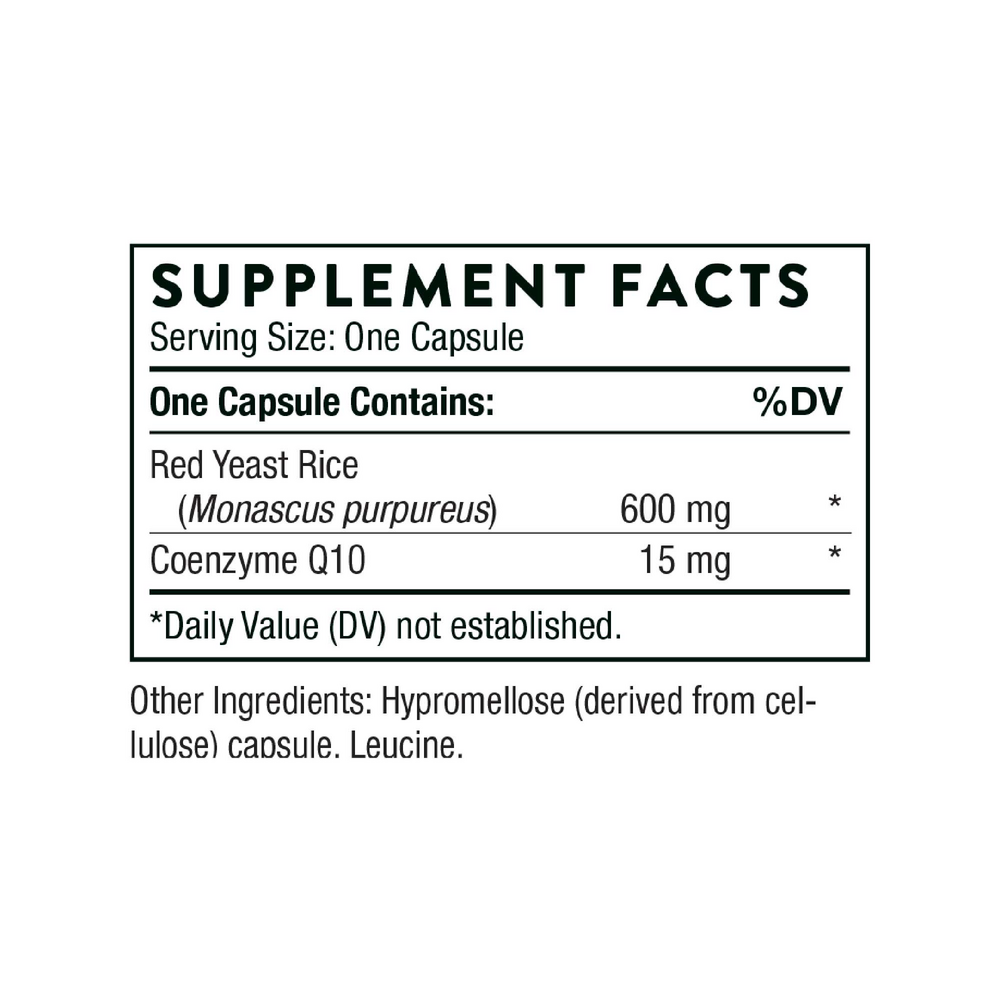Red Yeast Rice + CoQ10 (formerly Choleast)