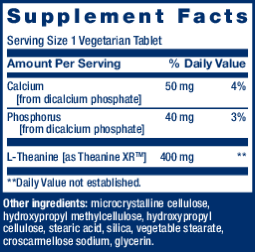 Theanine XR™ Stress Relief *