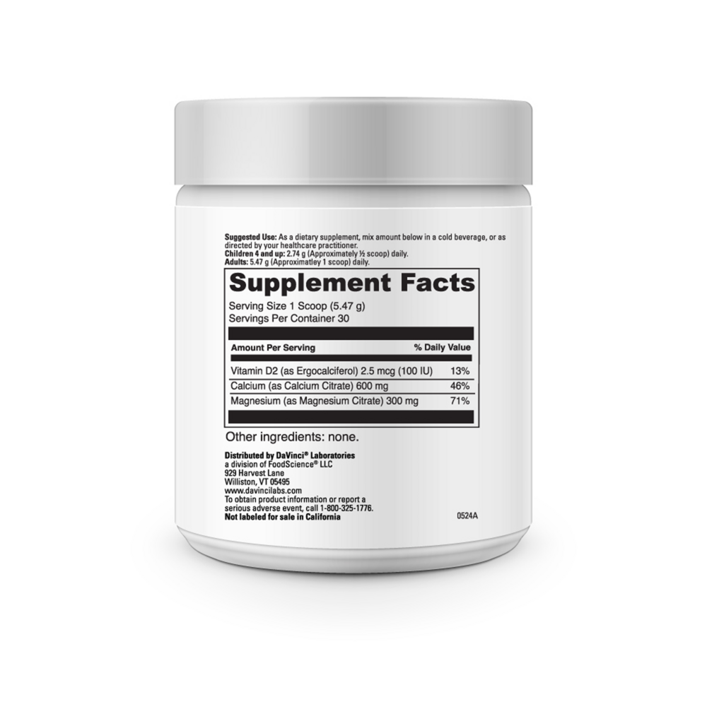 Cal-Mag Citrate Powder (California Only)