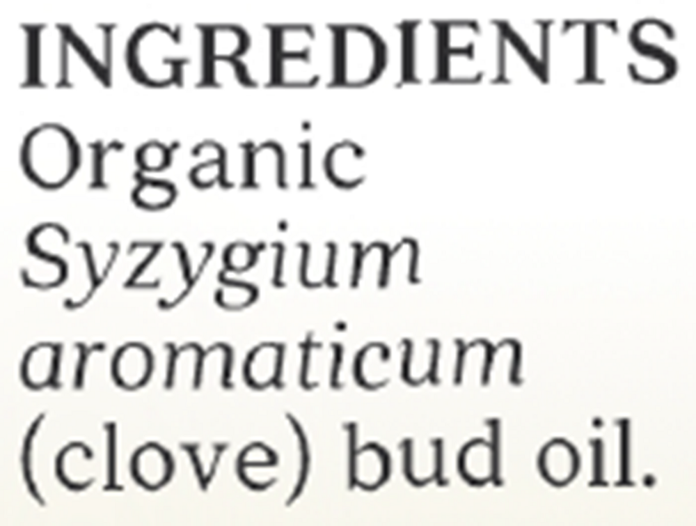 Clove Bud Organic Essential Oil