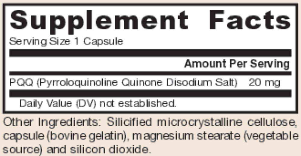 PQQ 20mg