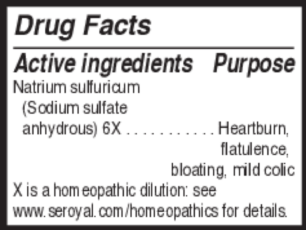 Natrium sulfuricum 6X (Salt)