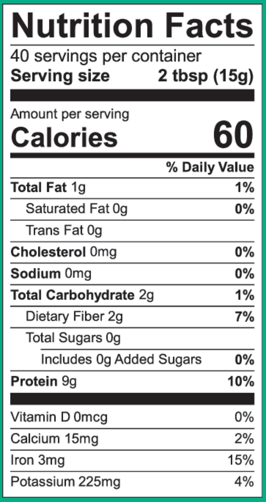 Plant-Based Protein Powder