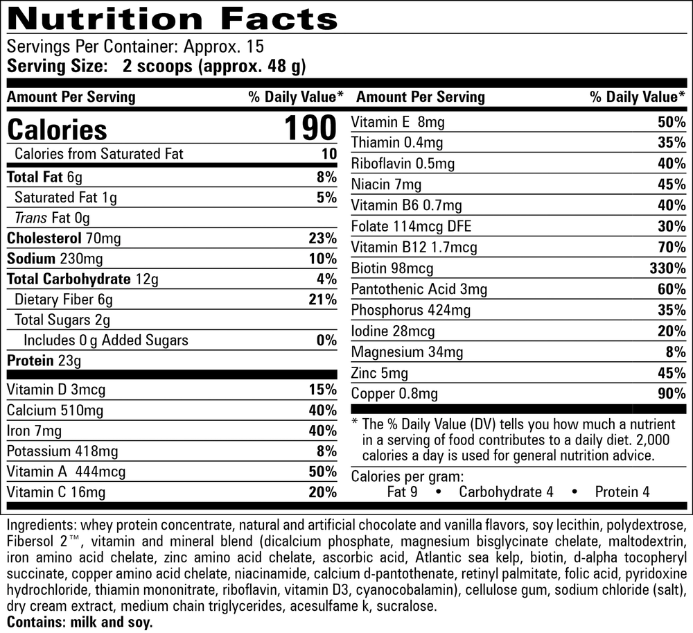 Skip-A-Meal Chocolate
