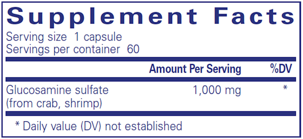 Glucosamine Sulfate 1,000mg