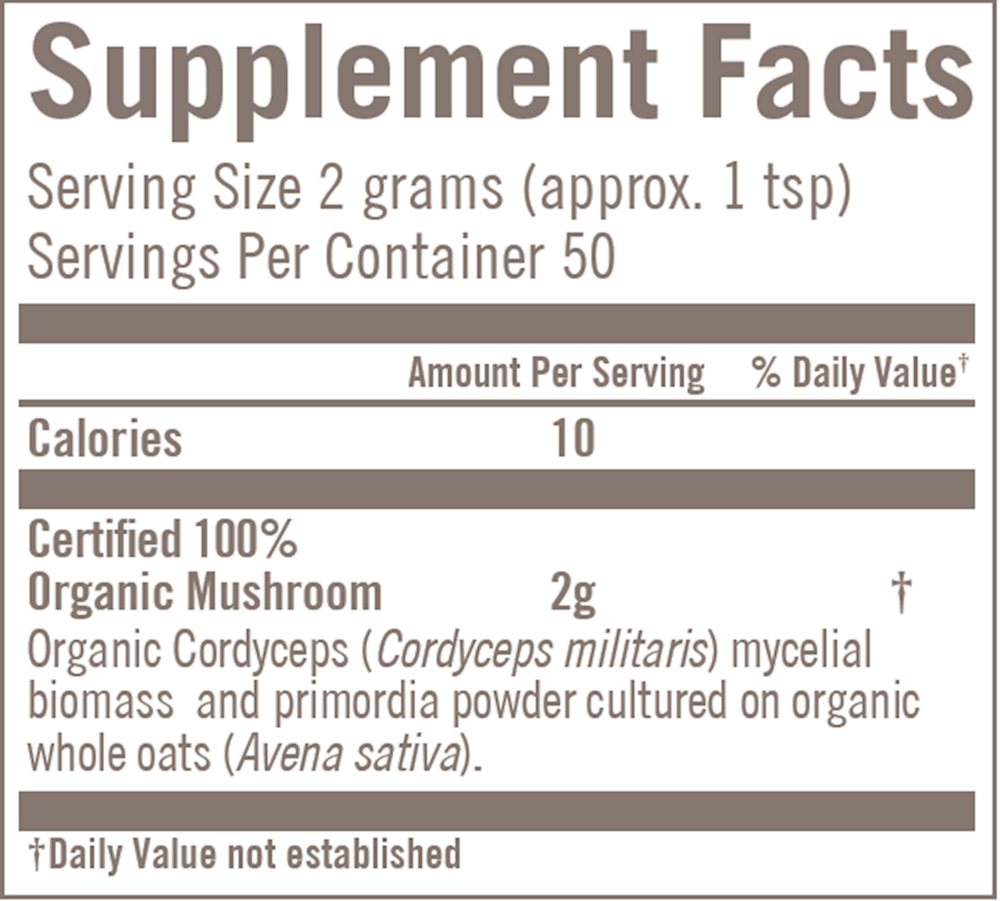 Cordyceps Mushroom Superfood Powder