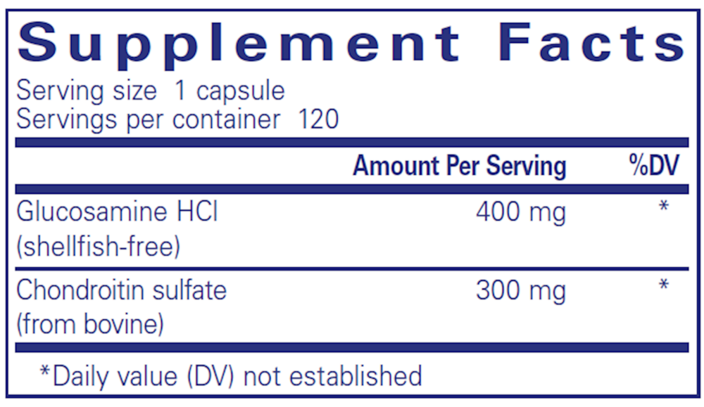 Glucosamine HCl Chondroitin