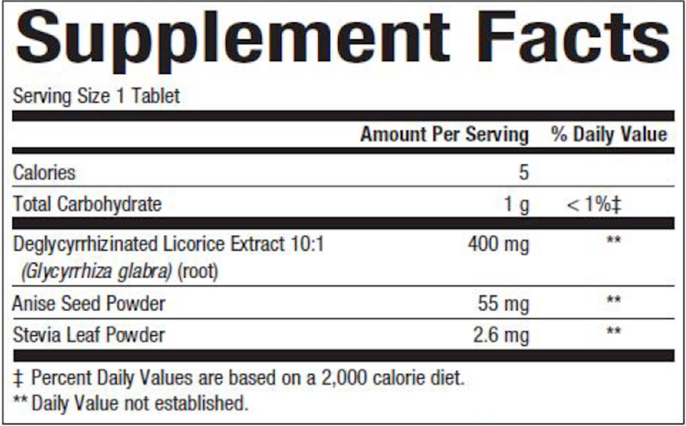DGL 400mg 10:1 Extract