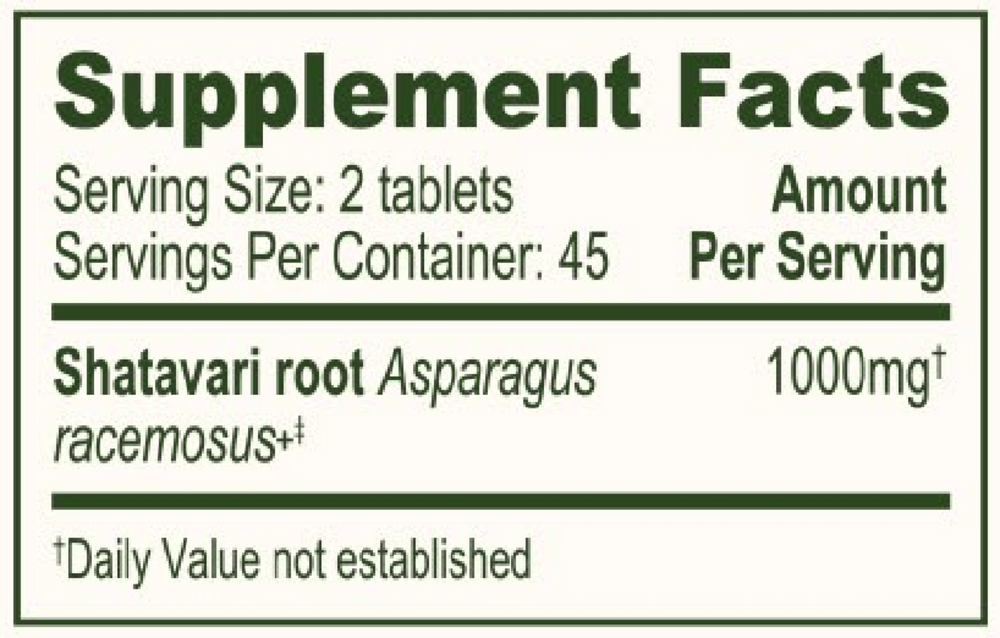 Shatavari Root Powder, Organic