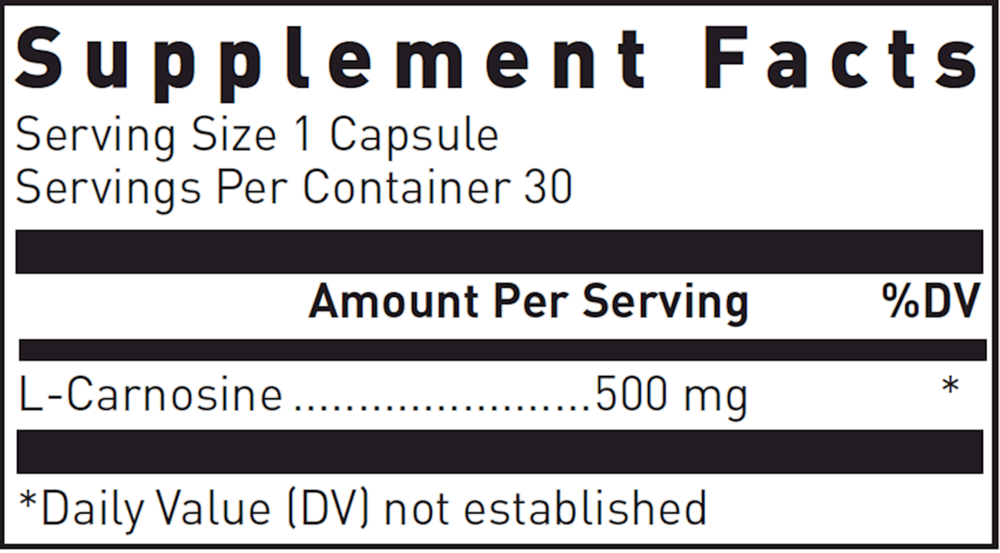 L-Carnosine 500mg