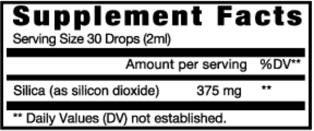 Silica liquid concentrate