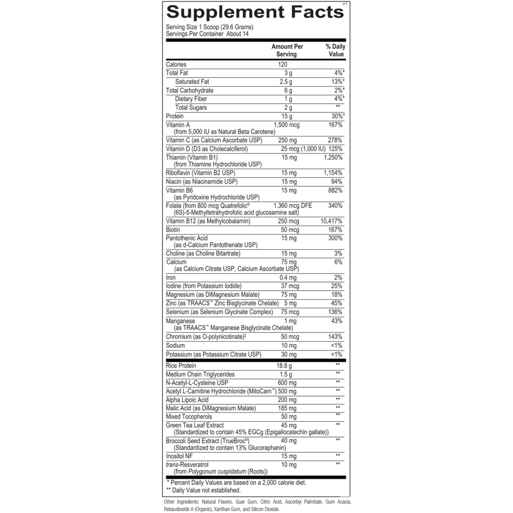 Mitocore Protein Blend Lemon