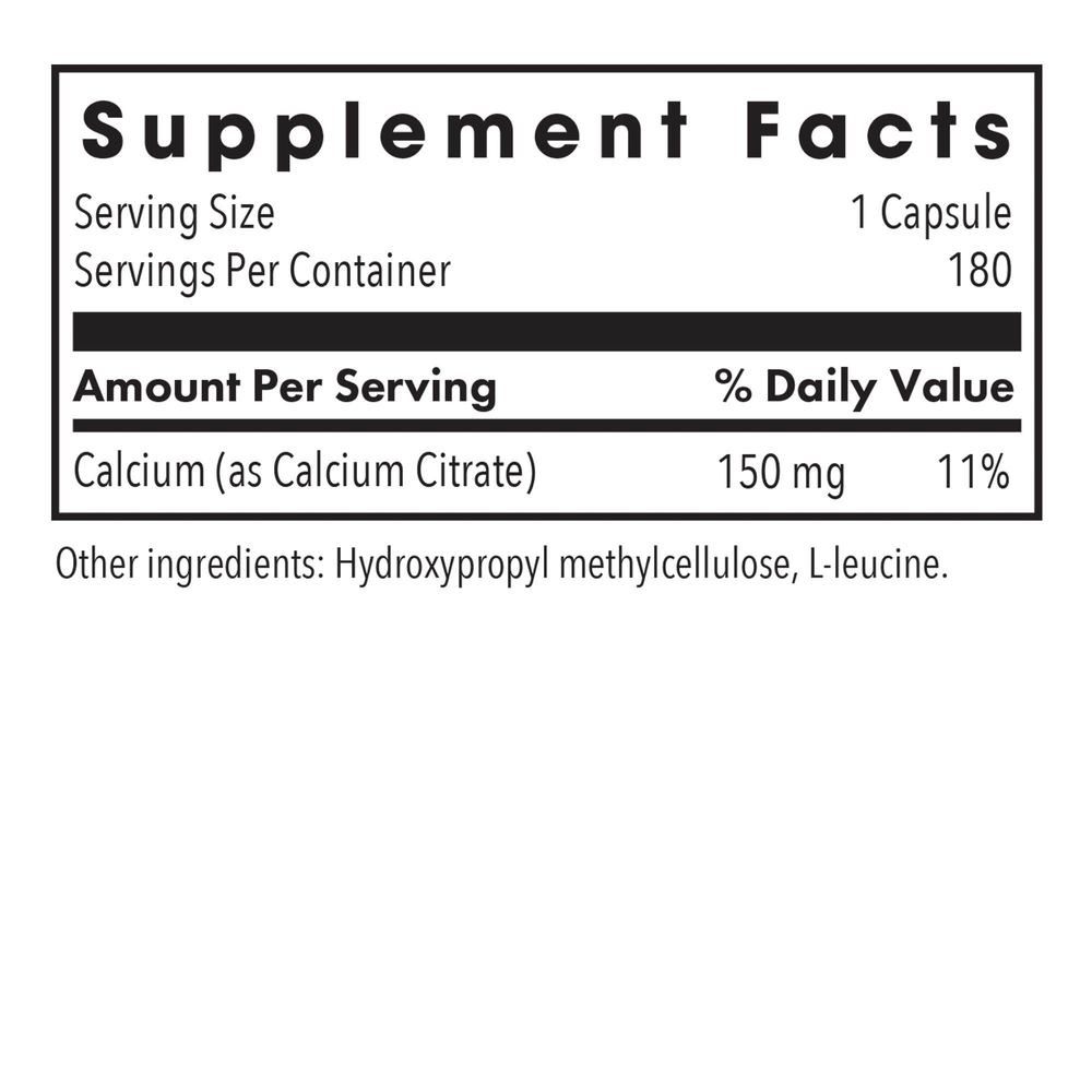 Calcium Citrate 150mg