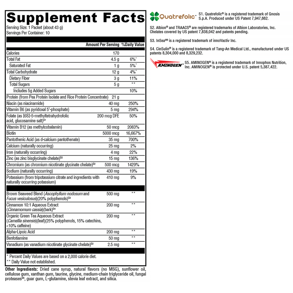 OptiMetaboliX - Vanilla Delight