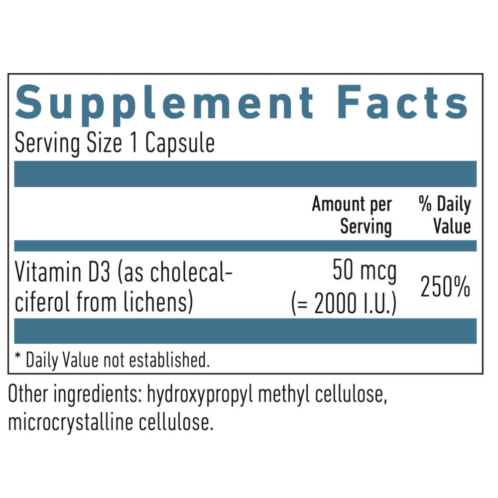 Vitamin D 2000 Vegan
