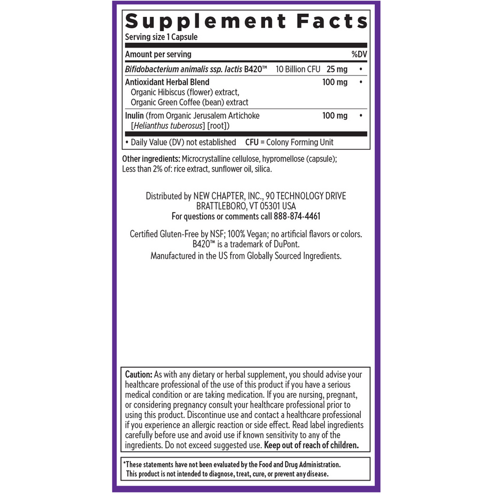 Daily Dual Biotic Probiotic + Prebiotic