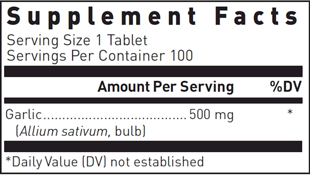 Garlic 500mg
