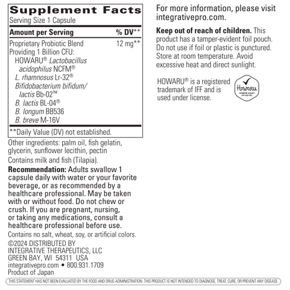 Pro-Flora Concentrate/Probiotic Pearls