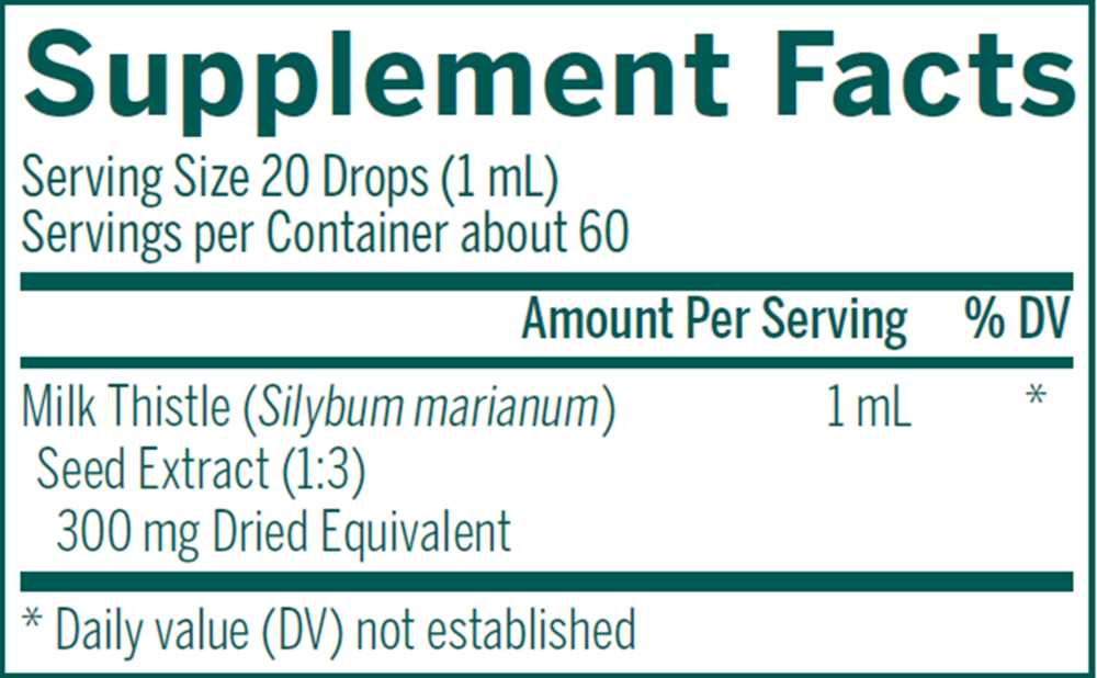 G-Milk Thistle Tincture
