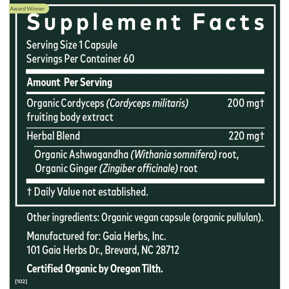 Adaptogen Performance - Mushrooms & Herbs