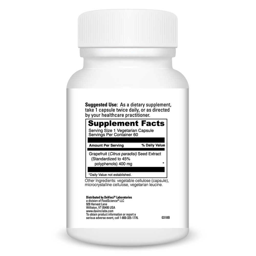 Grapefruit Seed Extract 400mg