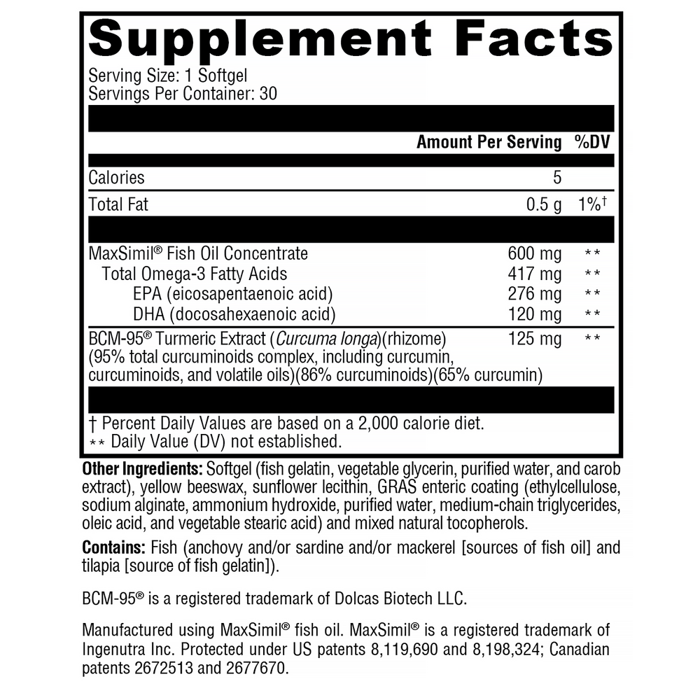 Omega MonoPure Curcumin EC