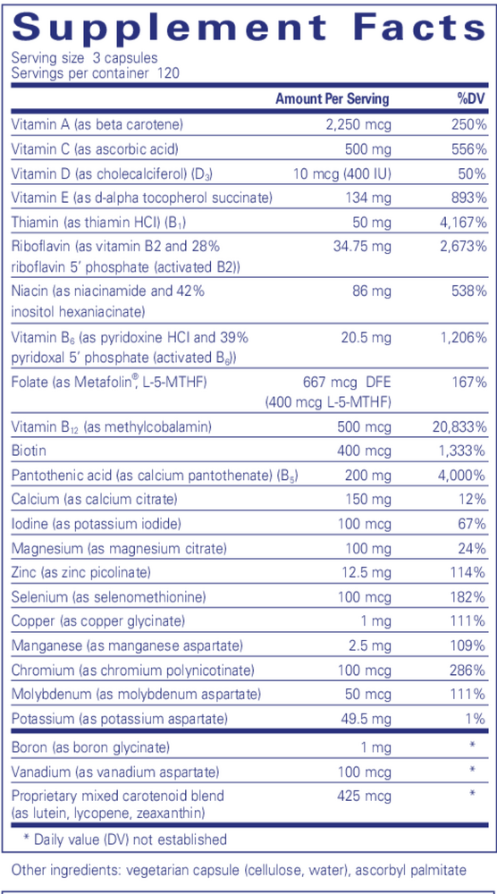 Nutrient 950 W/O Iron