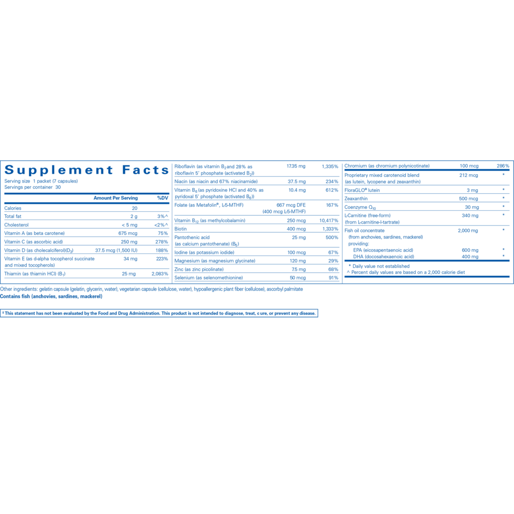 Energize Plus Pure Pack packets