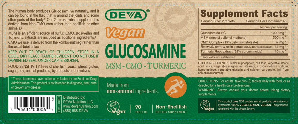 Vegan Glucosamine/SM/CMO
