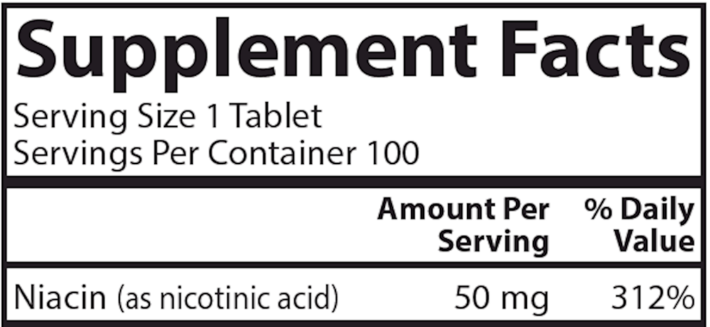 Niacin 50mg