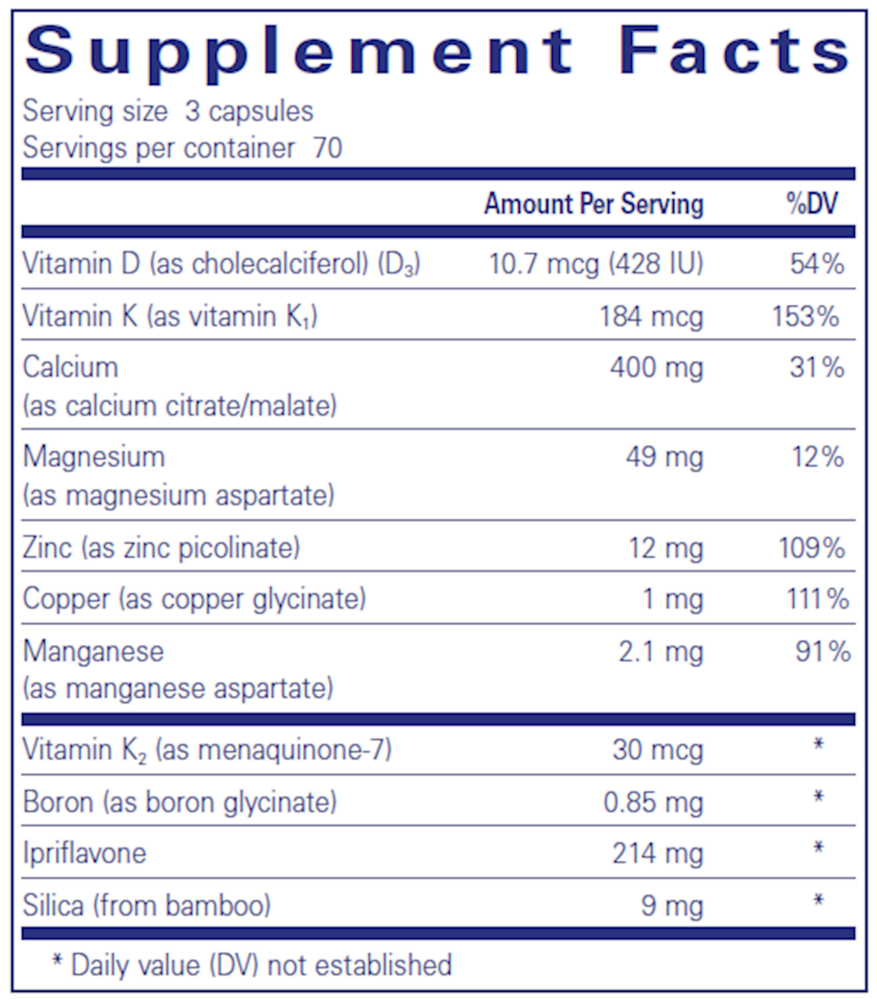 +CAL+ With Ipriflavone