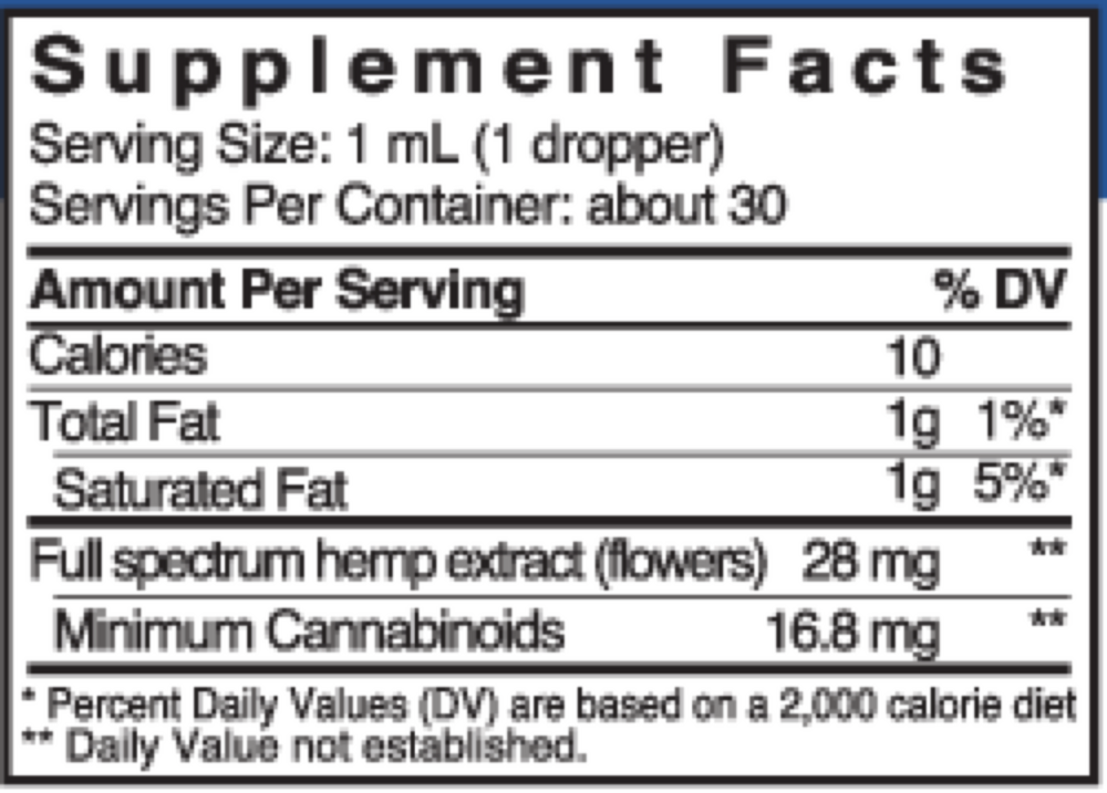 ECS Care™ 500 Hemp Liquid